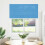 Berkfield Pleated Blind Blue 115x150 cm Fabric Width 114.4 cm Polyester 2