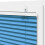 Berkfield Pleated Blind Blue 75x150 cm Fabric Width 74.4 cm Polyester 10