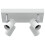 Berkfield Ceiling Spotlight White 26.5 x 26 x 11.5 cm Metal 2