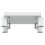 Berkfield Ceiling Spotlight White 26.5 x 26 x 11.5 cm Metal 6