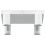 Berkfield Ceiling Spotlight White 26.5 x 26 x 11.5 cm Metal 7