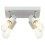Berkfield Ceiling Spotlight White 26.5 x 26 x 11.5 cm Metal 11
