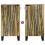 Berkfield Sideboard Brown 40 x 33 x 75 cm Solid mango wood 9