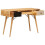 Berkfield Writing Desk Brown 110 x 55 x 76 cm Solid Mango Wood 2