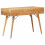 Berkfield Writing Desk Brown 110 x 55 x 76 cm Solid Mango Wood 7