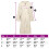 Berkfield Bathrobe KINN Cream L Cotton 7