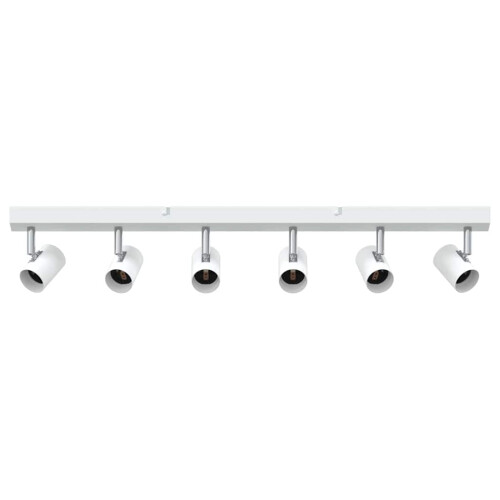 Berkfield Ceiling Spotlight White 73 x 6.5 x 11.5 cm Metal 1