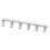 Berkfield Ceiling Spotlight White 73 x 6.5 x 11.5 cm Metal 5
