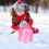 Cartoon Dinosaur Snow Model Making Kit 3