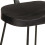 Berkfield Bar Stools 2 pcs Black 49x43x103 cm Solid Wood Mango 6