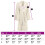 Berkfield Bathrobe KINN Cream XL Cotton 7