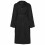 Berkfield Bathrobe KINN Black L Cotton 3