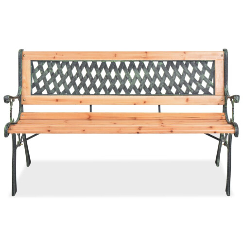 Berkfield Garden Bench 122 cm Wood 1