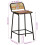 Berkfield Bar Stools 4 pcs 46x35.5x80 cm Solid Wood Reclaimed 9