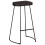 Berkfield Bar Stools 2 pcs Black 45x40x78 cm Solid Wood Mango 9