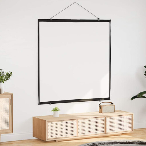 Berkfield Projection Screen Wall-Hanging 72 Inch 1:1 1