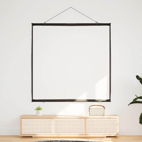 Berkfield Projection Screen Wall-Hanging 72 Inch 1:1 2