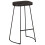Berkfield Bar Stools 2 pcs Black 45x40x78 cm Solid Wood Mango 10