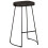 Berkfield Bar Stools 2 pcs Black 45x40x78 cm Solid Wood Mango 11