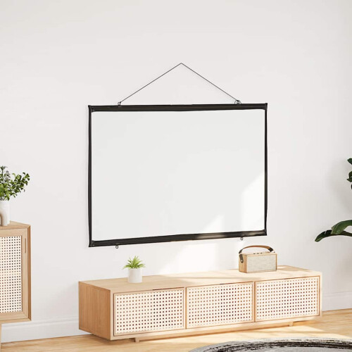 Berkfield Projection Screen Wall-Hanging 50 Inch 16:9 1
