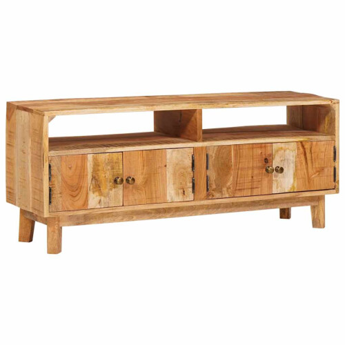 Berkfield Storage Cabinets Brown 110 x 30 x 45 cm Solid Mango Wood 1