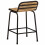 Berkfield Bar Stools 2 pcs 46x35.5x70 cm Solid Wood Rough Mango 4