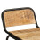 Berkfield Bar Stools 2 pcs 46x35.5x70 cm Solid Wood Rough Mango 5