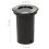 Berkfield Outdoor Ground Lights 3 pcs Round 8