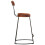 Berkfield Bar Stools 2 pcs 49x43x88 cm Solid Wood Mango 3