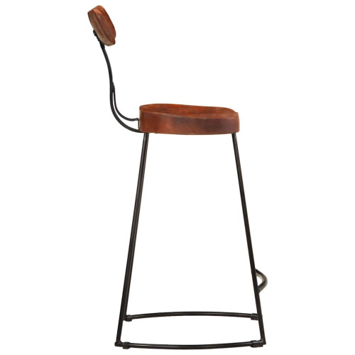 Berkfield Bar Stools 2 pcs 49x43x88 cm Solid Wood Mango 2