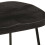 Berkfield Bar Stools 2 pcs Black 45x40x62 cm Solid Wood Mango 5