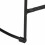 Berkfield Bar Stools 2 pcs Black 45x40x62 cm Solid Wood Mango 6