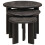 Berkfield Nesting Coffee Tables 3 pcs White Solid Mango Wood 2