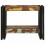 Berkfield Coffee Table Multicolour 50x50x38 cm Solid Wood Reclaimed 4