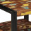 Berkfield Coffee Table Multicolour 50x50x38 cm Solid Wood Reclaimed 6