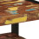 Berkfield Coffee Table Multicolour 50x50x38 cm Solid Wood Reclaimed 7