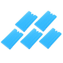 5Pcs Reusable Ice Packs 200ml Leakproof Cooling Design for Lunch Boxes and Travel