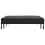 Berkfield Table Cover Plain Black 112 x 112 x 15 cm Fabric 9