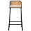 Berkfield Bar Stools 2 pcs 46x35.5x80 cm Solid Wood Rough Mango 2