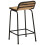 Berkfield Bar Stools 2 pcs 46x35.5x80 cm Solid Wood Rough Mango 4