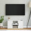 Berkfield TV Cabinet ODDA White 79x24x40 cm Solid Wood Pine 4