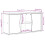 Berkfield TV Cabinet ODDA White 79x24x40 cm Solid Wood Pine 10