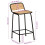 Berkfield Bar Stools 2 pcs 46x35.5x80 cm Solid Wood Rough Mango 9