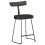 Berkfield Bar Stools 2 pcs Black 49x43x79 cm Solid Wood Mango 10