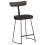 Berkfield Bar Stools 2 pcs Black 49x43x79 cm Solid Wood Mango 11