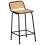 Berkfield Bar Stools 2 pcs 46x35.5x80 cm Solid Wood Rough Mango 10