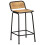 Berkfield Bar Stools 2 pcs 46x35.5x80 cm Solid Wood Rough Mango 11