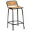 Berkfield Bar Stools 4 pcs 46x35.5x80 cm Solid Wood Rough Mango 11