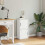 Berkfield Side Cabinet ODDA White 40x24x79 cm Solid Wood Pine 4