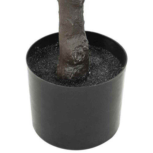 Berkfield Artificial Ficus Tree 480 Leaves 130 cm Green 2